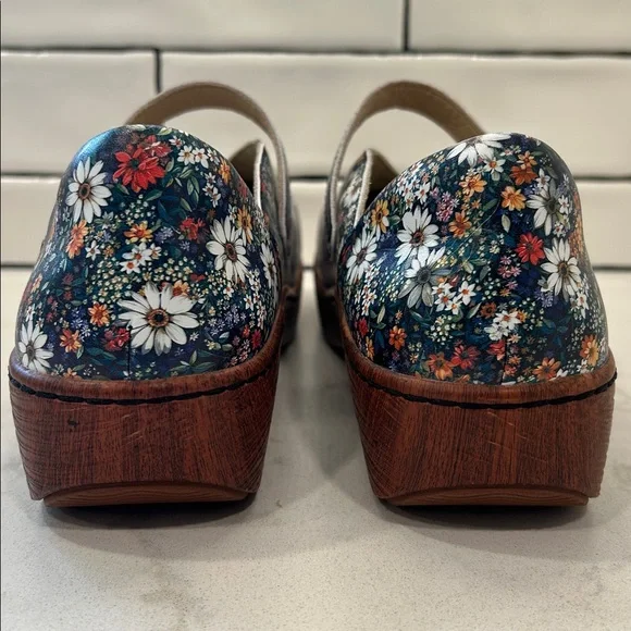 Alegria Opheliah Floral Print Mary Jane Shoes - Picture 10 of 16